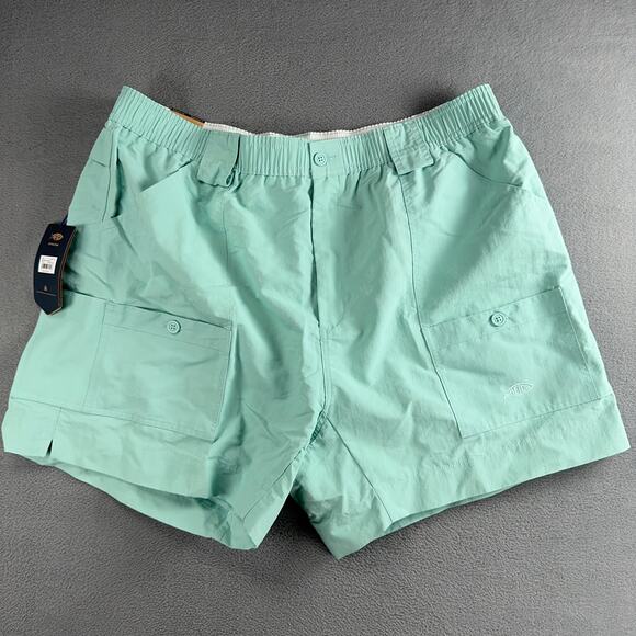 NWT AFTCO Original Fishing Cargo Shorts Men's Nylon 7-Pocket Size 42 New - Picture 5 of 11